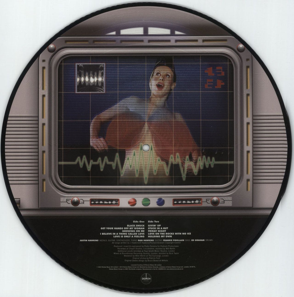 The Darkness Permission To Land - RSD UK picture disc LP (vinyl picture disc album) 5014797890763