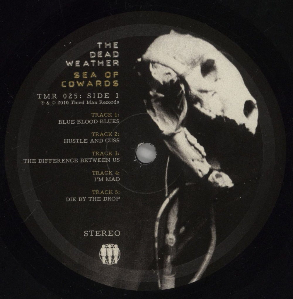 The Dead Weather Sea Of Cowards - 180gm Vinyl - EX US vinyl LP album (LP record) WEVLPSE862718