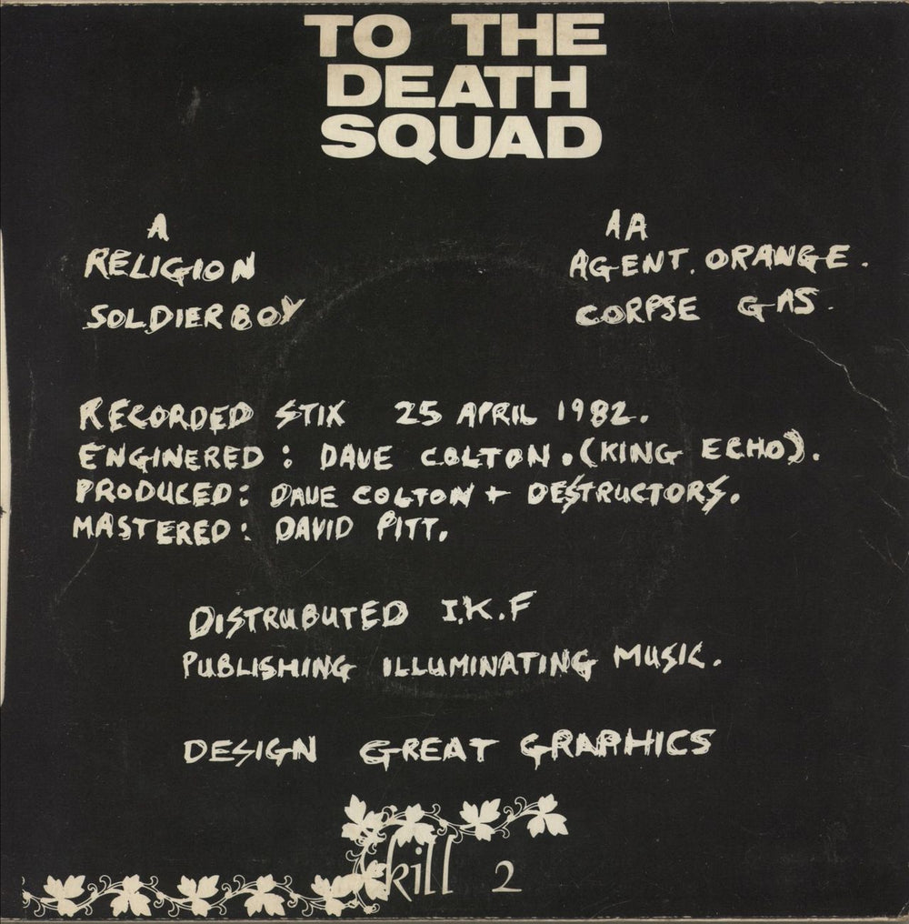 The Destructors Religion!There Is No Religion! UK 7" vinyl single (7 inch record / 45)