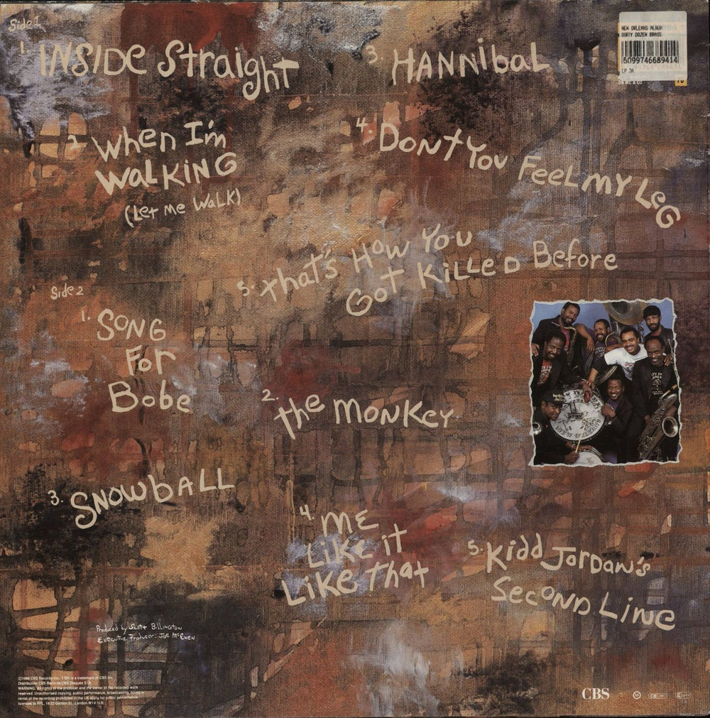 The Dirty Dozen Brass Band The New Orleans Album UK vinyl LP album (LP record) 5099746689414