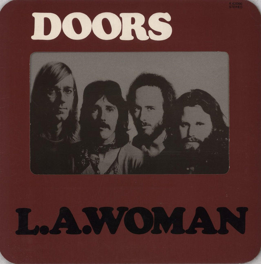 The Doors L.A. Woman - 1st UK vinyl LP album (LP record) K42090