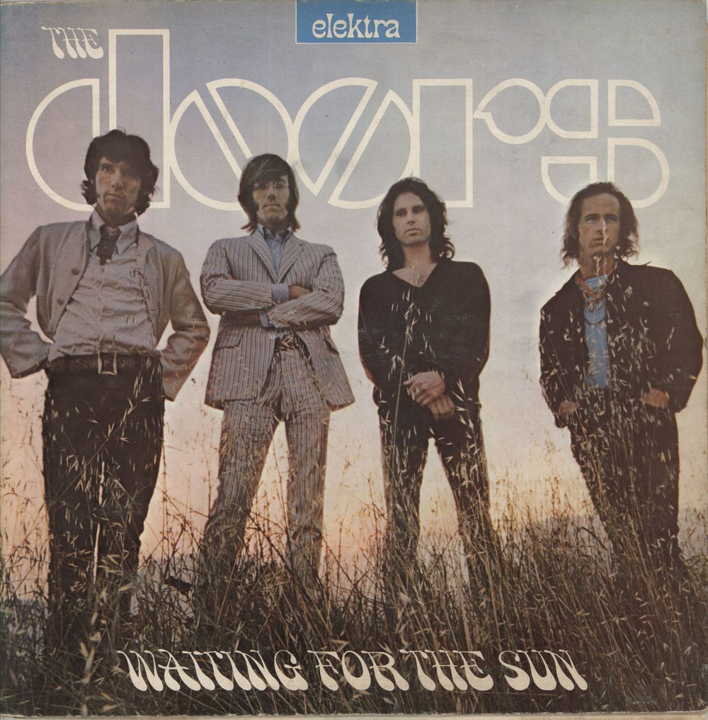 The Doors Waiting For The Sun - 1st - EX - wos UK vinyl LP album (LP record) EKL4024