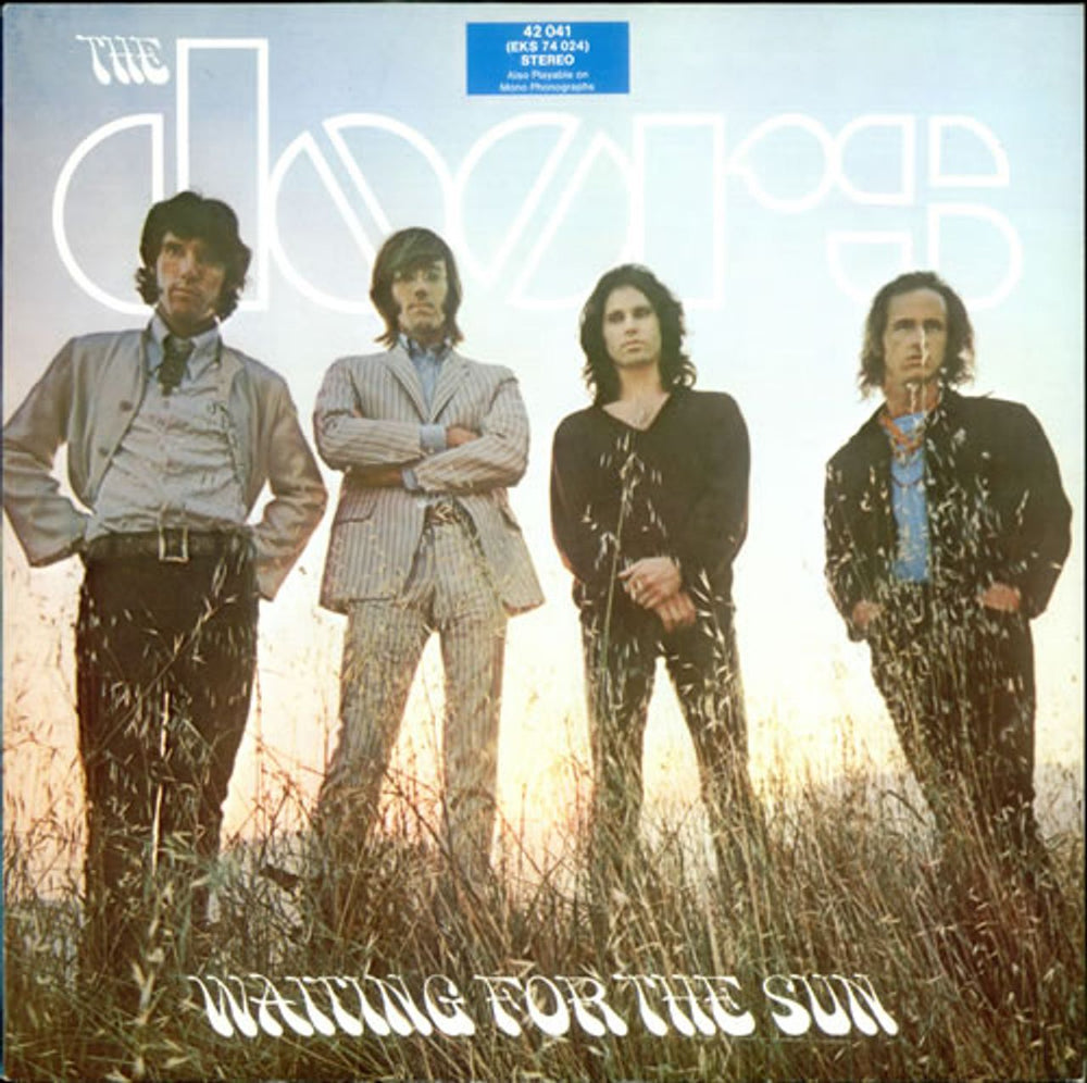 The Doors Waiting For The Sun - Grey Label German vinyl LP album (LP record) 42041