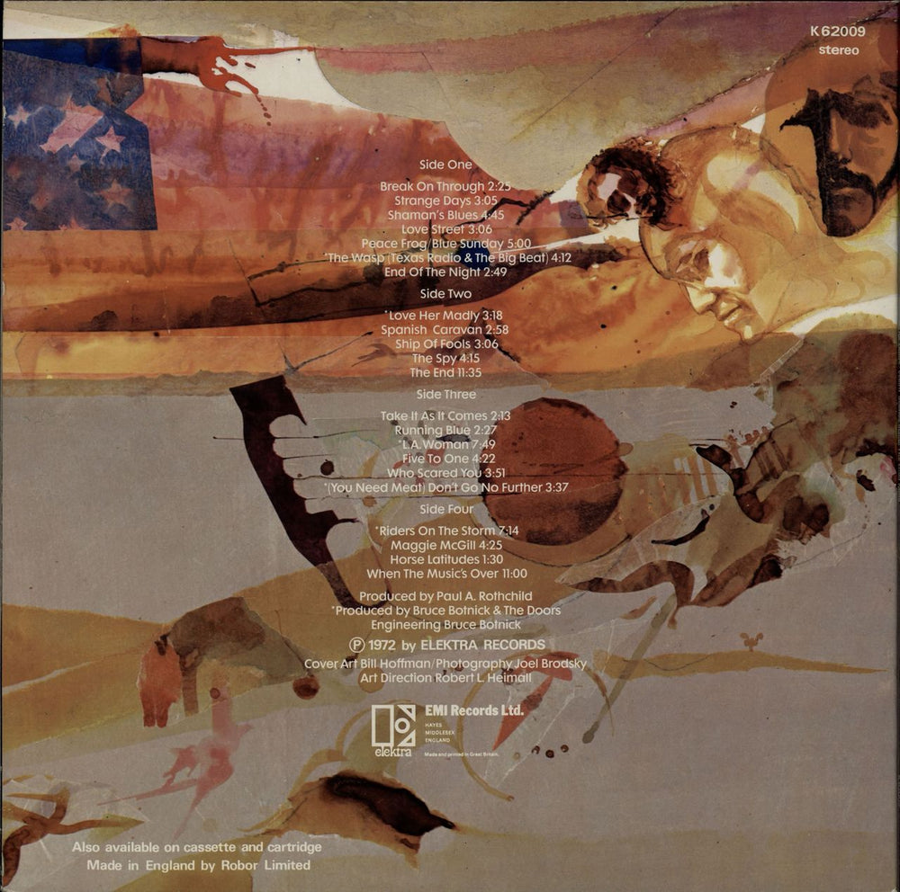 The Doors Weird Scenes Inside The Gold Mine - EX UK 2-LP vinyl record set (Double LP Album)