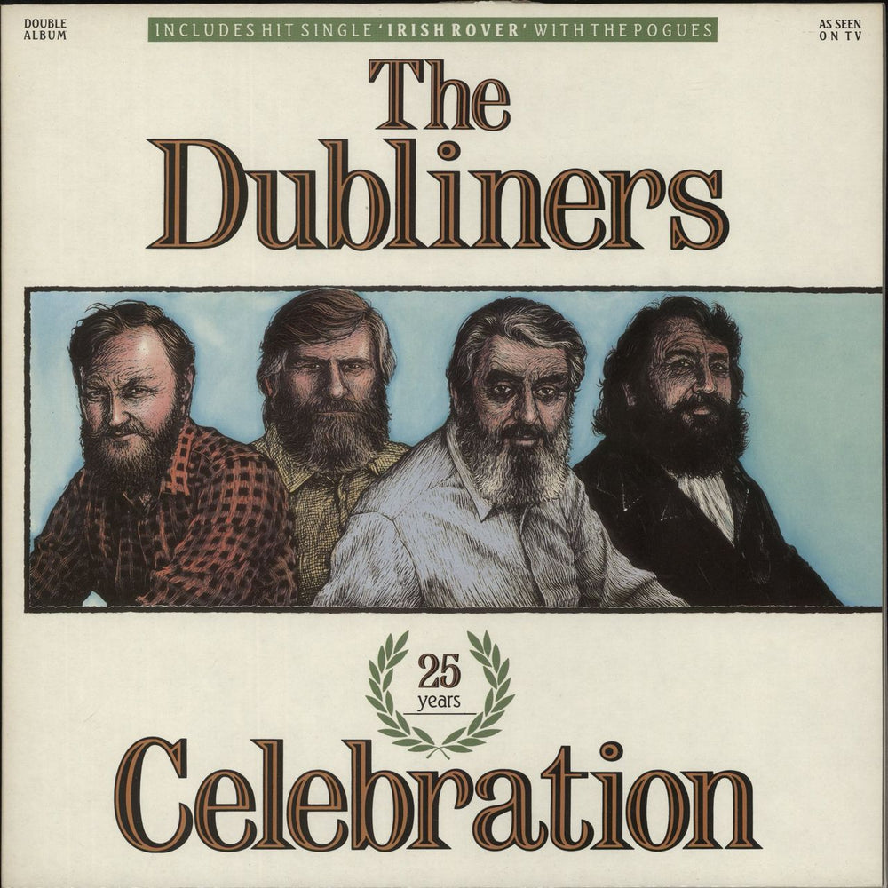 The Dubliners Celebration UK 2-LP vinyl record set (Double LP Album) SMR731