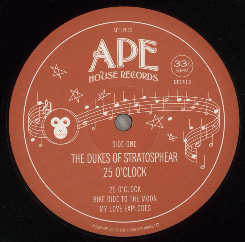The Dukes Of Stratosphear 25 O'Clock - 200 Gram UK vinyl LP album (LP record) DUKLPOC871412