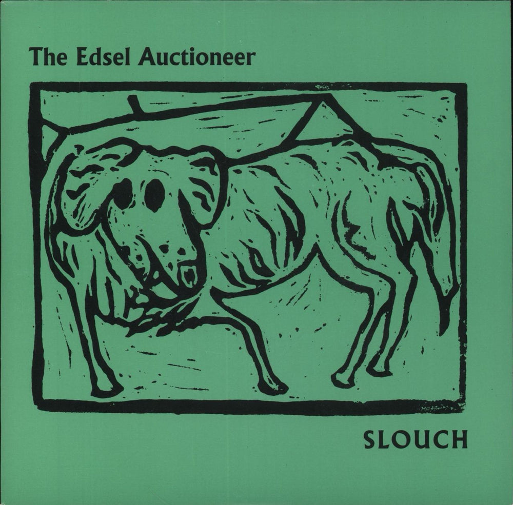 The Edsel Auctioneer Slouch UK 7" vinyl single (7 inch record / 45) DYS29