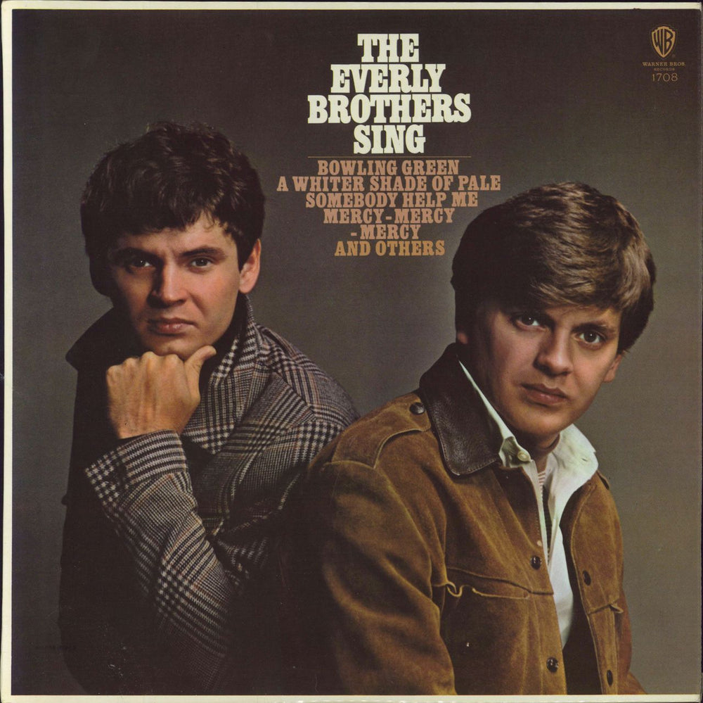 The Everly Brothers The Everly Brothers Sing - 1st - EX UK vinyl LP album (LP record) W1708