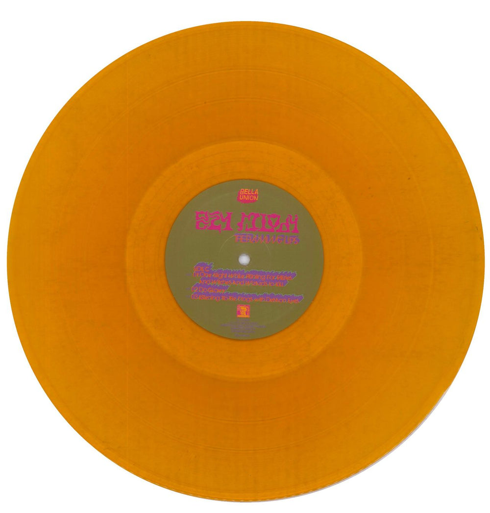 The Flaming Lips Oczy Mlody - Purple & Orange Vinyl UK 2-LP vinyl record set (Double LP Album)