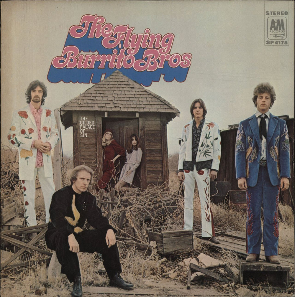 The Flying Burrito Brothers The Gilded Palace Of Sin US vinyl LP album (LP record) SP4175