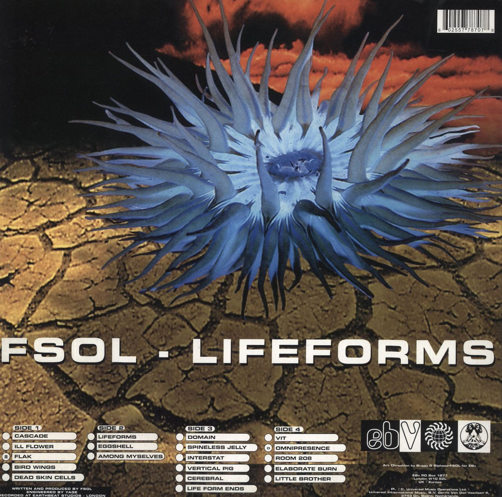 The Future Sound Of London Lifeforms - 180g UK 2-LP vinyl record set (Double LP Album) 602557787078