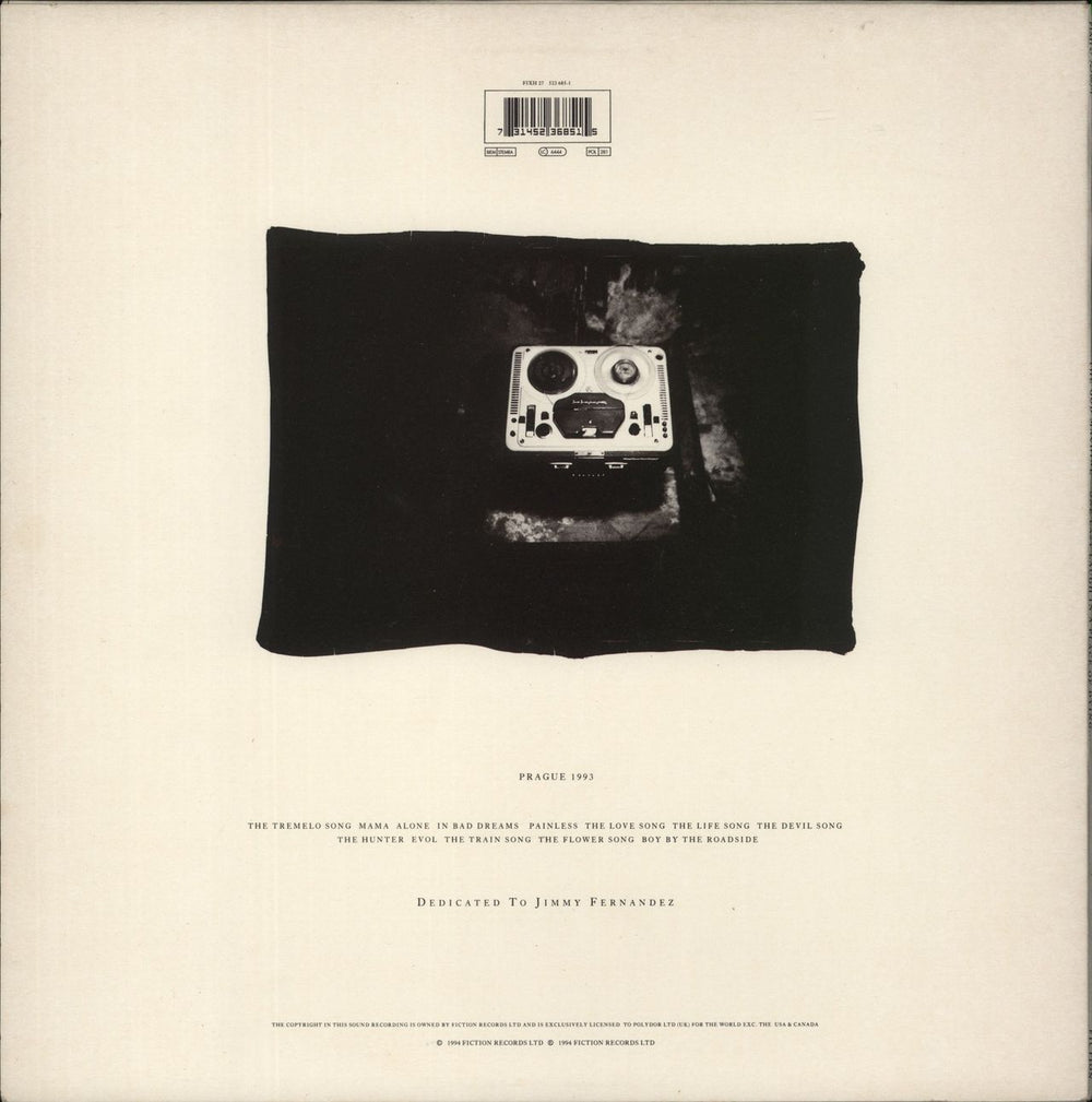 The God Machine One Last Laugh In A Place Of Dying UK vinyl LP album (LP record) 731452368515