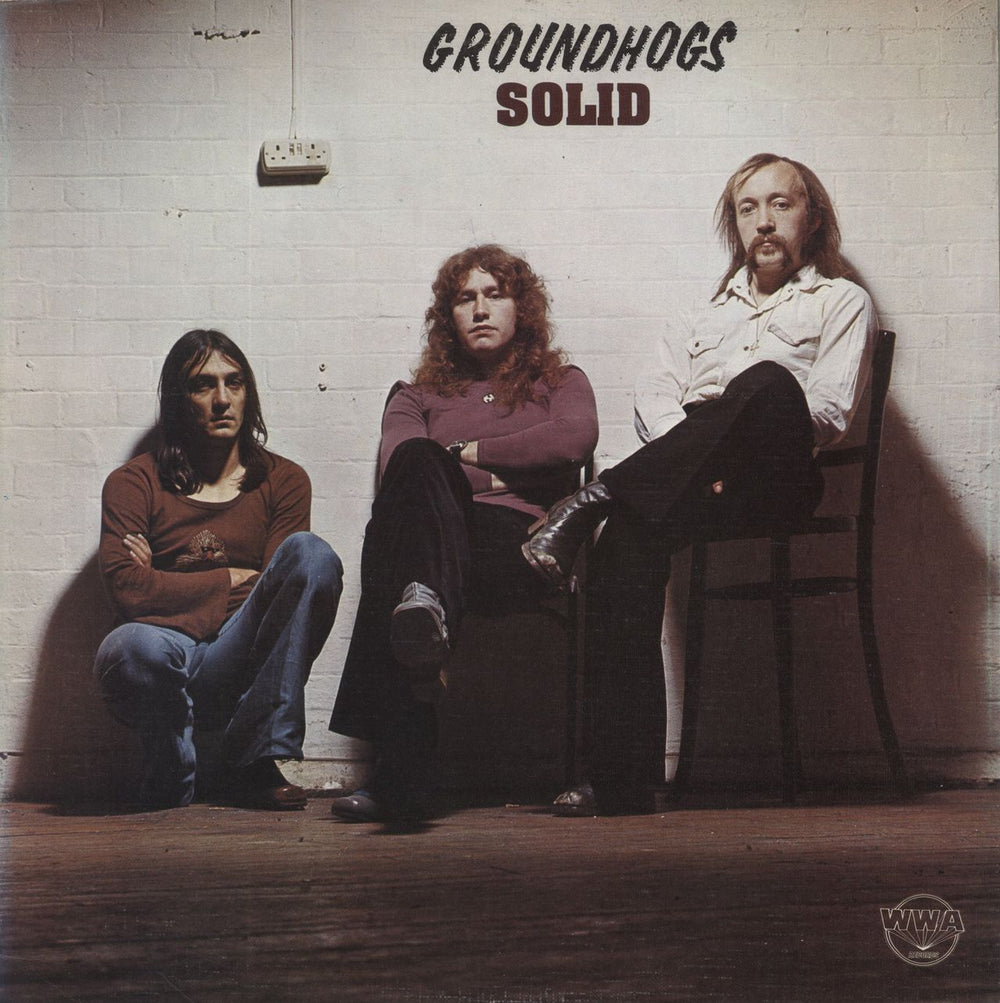 The Groundhogs Solid - EX UK vinyl LP album (LP record) WWA004