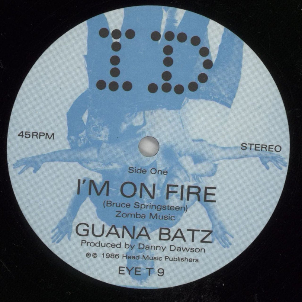 The Guana Batz I'm On Fire UK 12" vinyl single (12 inch record / Maxi-single) GVE12IM552004