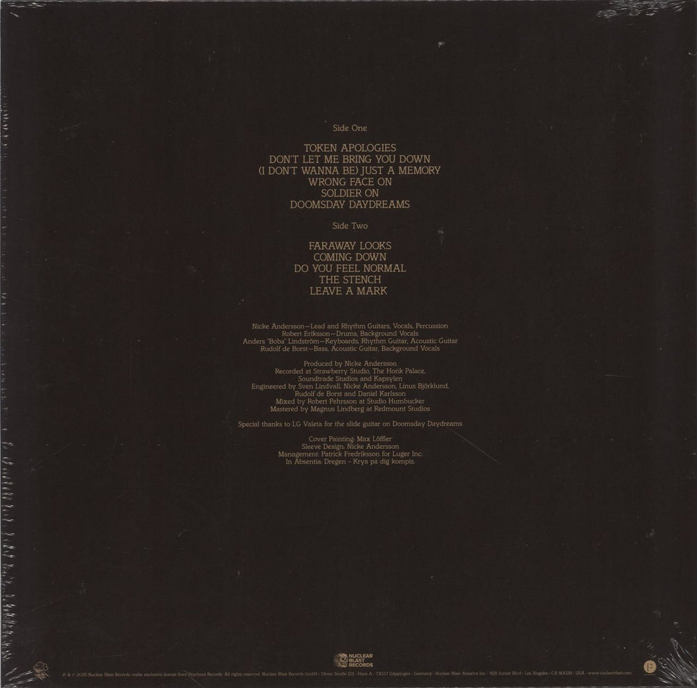 The Hellacopters Overdriver - Black Vinyl + Poster - Sealed UK vinyl LP album (LP record) HCPLPOV859083