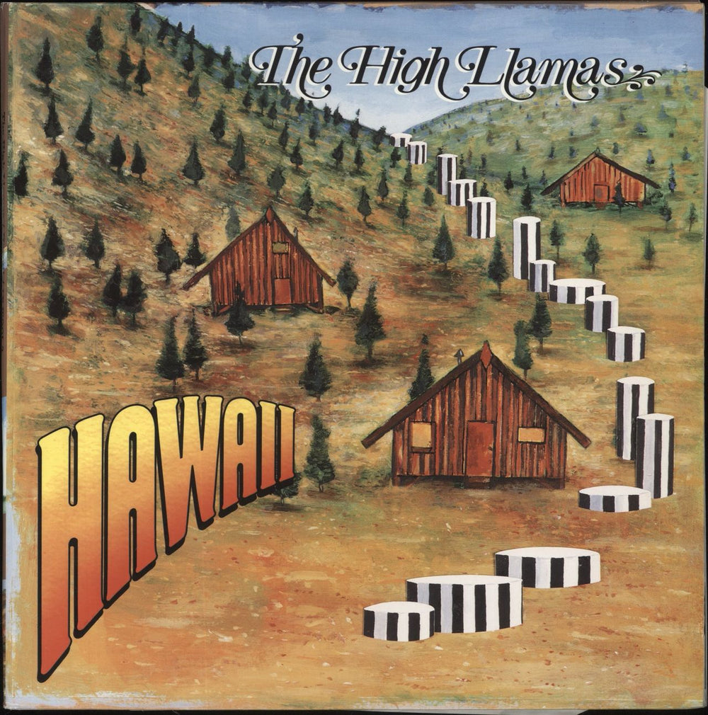 The High Llamas Hawaii UK 2-LP vinyl record set (Double LP Album) LPWOOL2