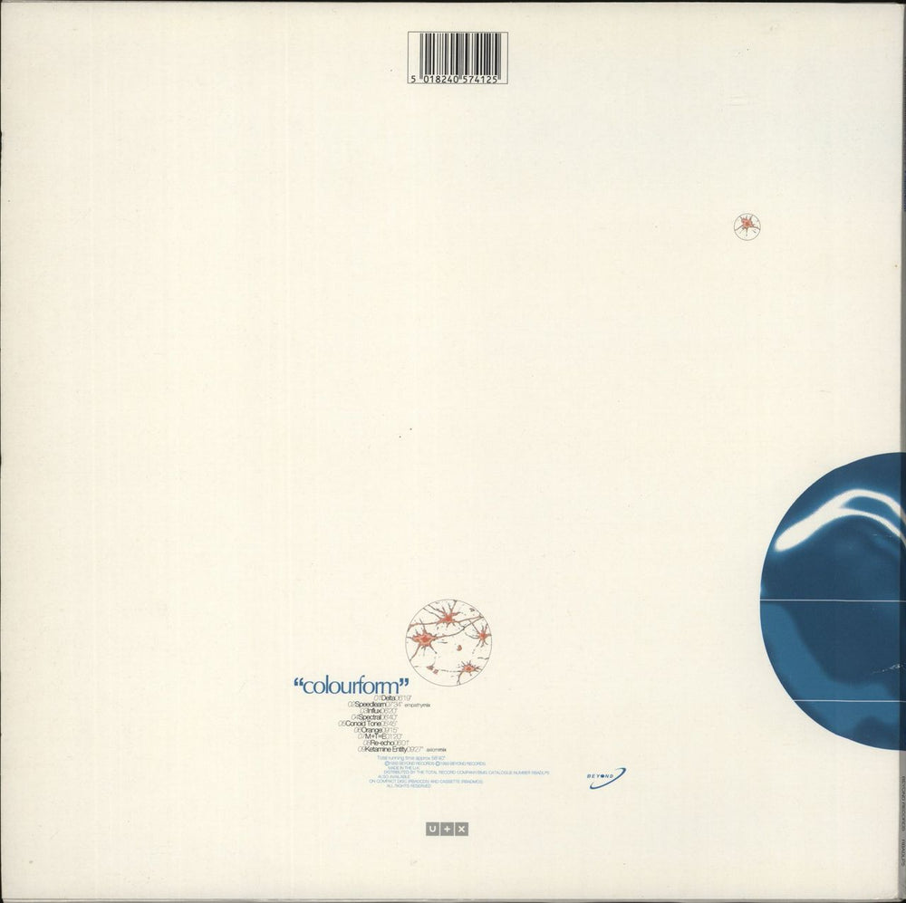 The Higher Intelligence Agency Colourform - Blue Vinyl UK 2-LP vinyl record set (Double LP Album) 5018240574125