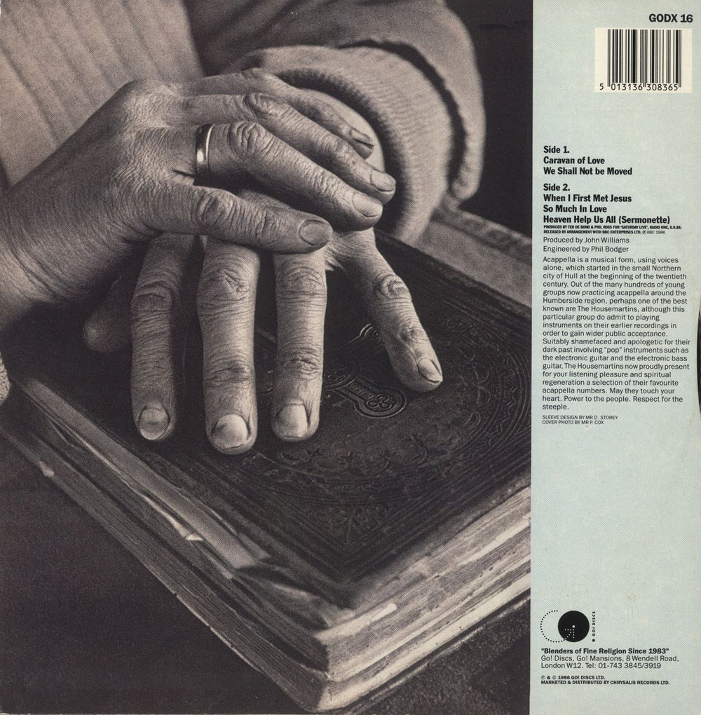 The Housemartins Caravan Of Love UK 12" vinyl single (12 inch record / Maxi-single) 5013136308365