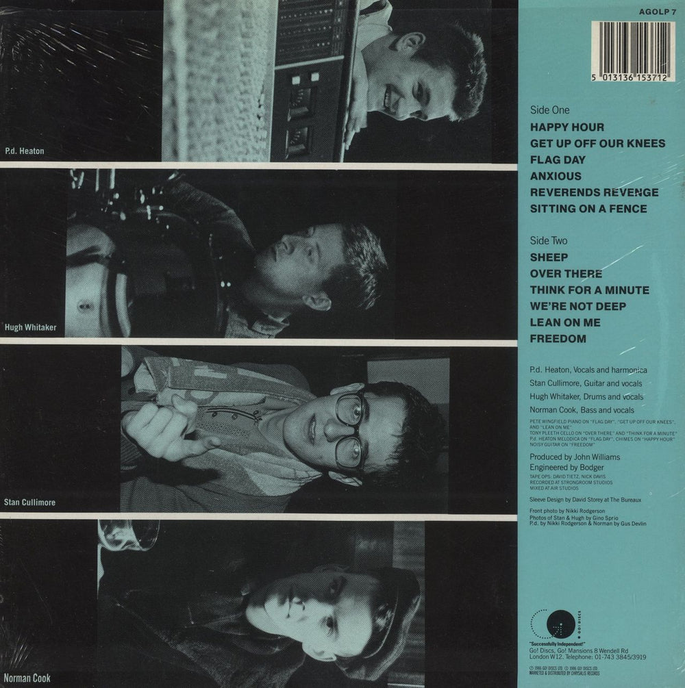 The Housemartins London 0 Hull 4 UK vinyl LP album (LP record) 5013136153712