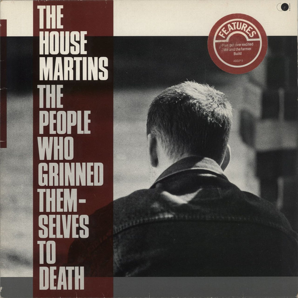 The Housemartins The People Who... - Hype- Sticker - EX UK vinyl LP album (LP record) AGOLP9