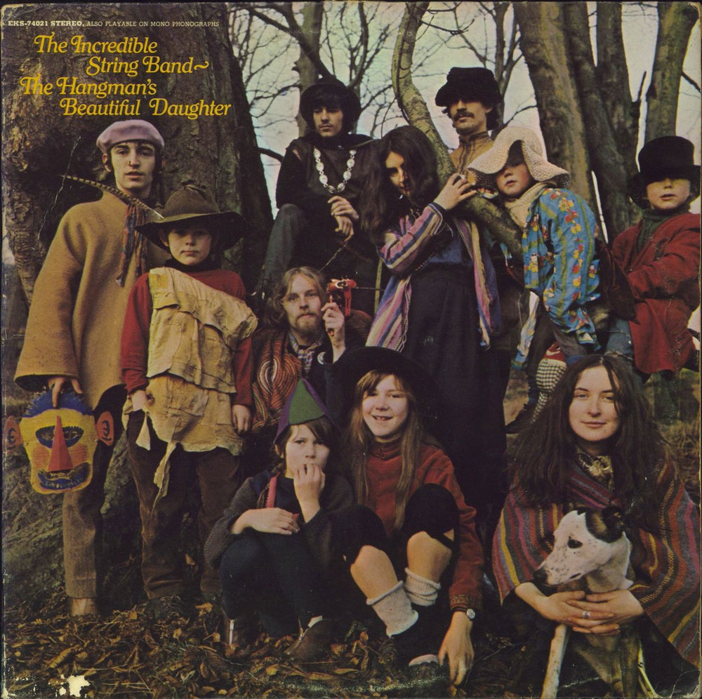 The Incredible String Band The Hangman's Beautiful Daughter - VG US vinyl LP album (LP record) EKS-74021