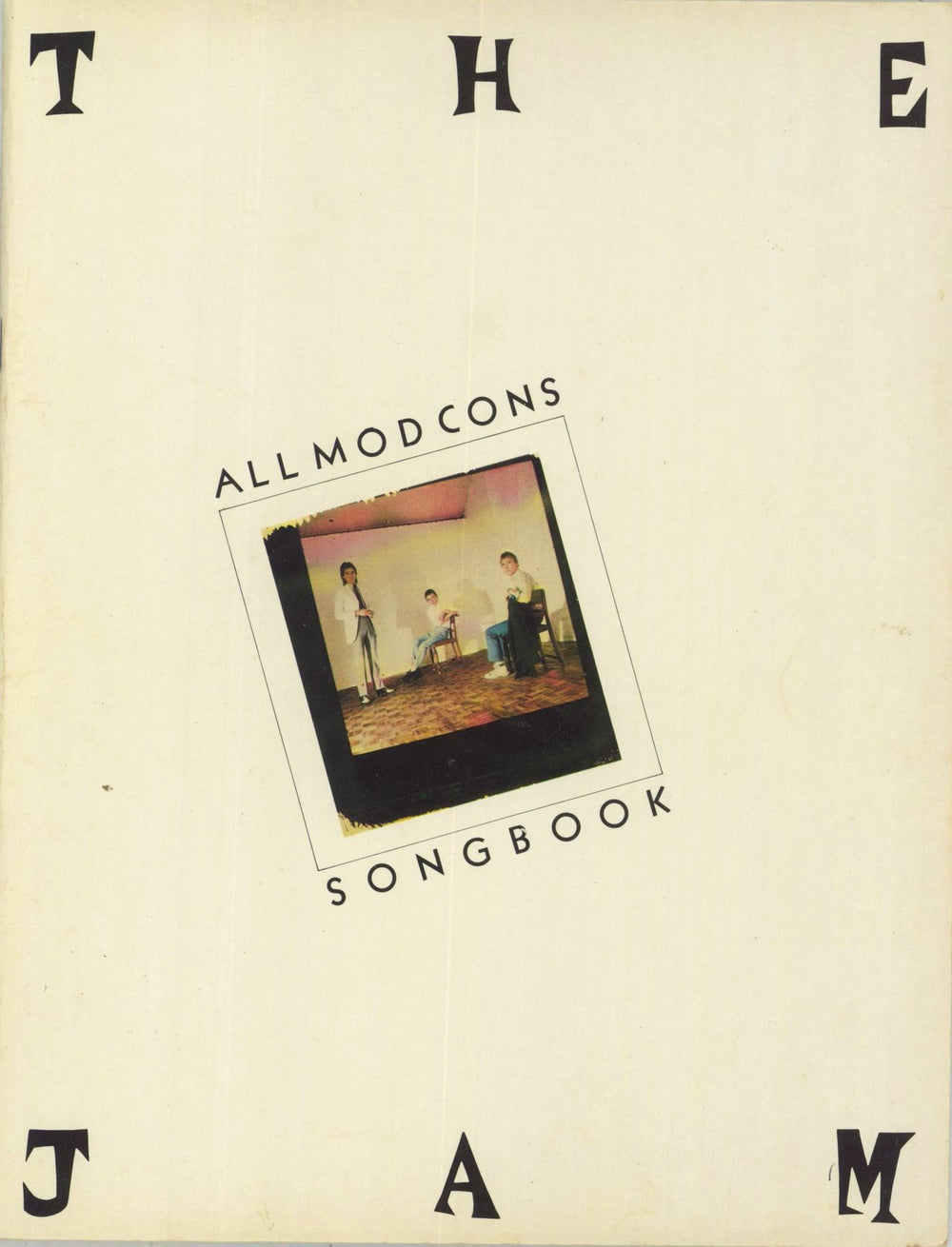 The Jam All Mod Cons UK book SONGBOOK