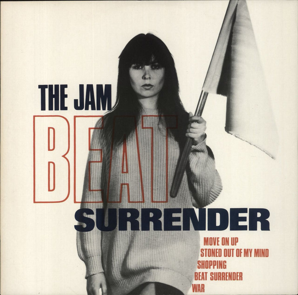 The Jam Beat Surrender UK 12" vinyl single (12 inch record / Maxi-single) POSPX540