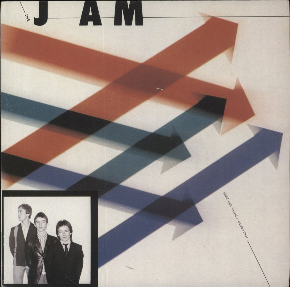 The Jam David Watts - Inj + Picture Sleeve UK 7" vinyl single (7 inch record / 45) 2059054