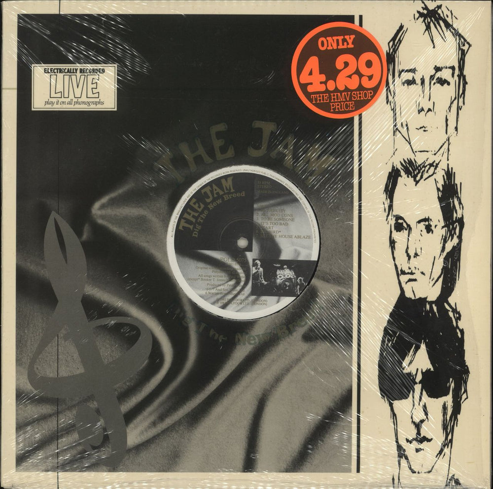The Jam Dig The New Breed - Shrink UK vinyl LP album (LP record) POLD5075