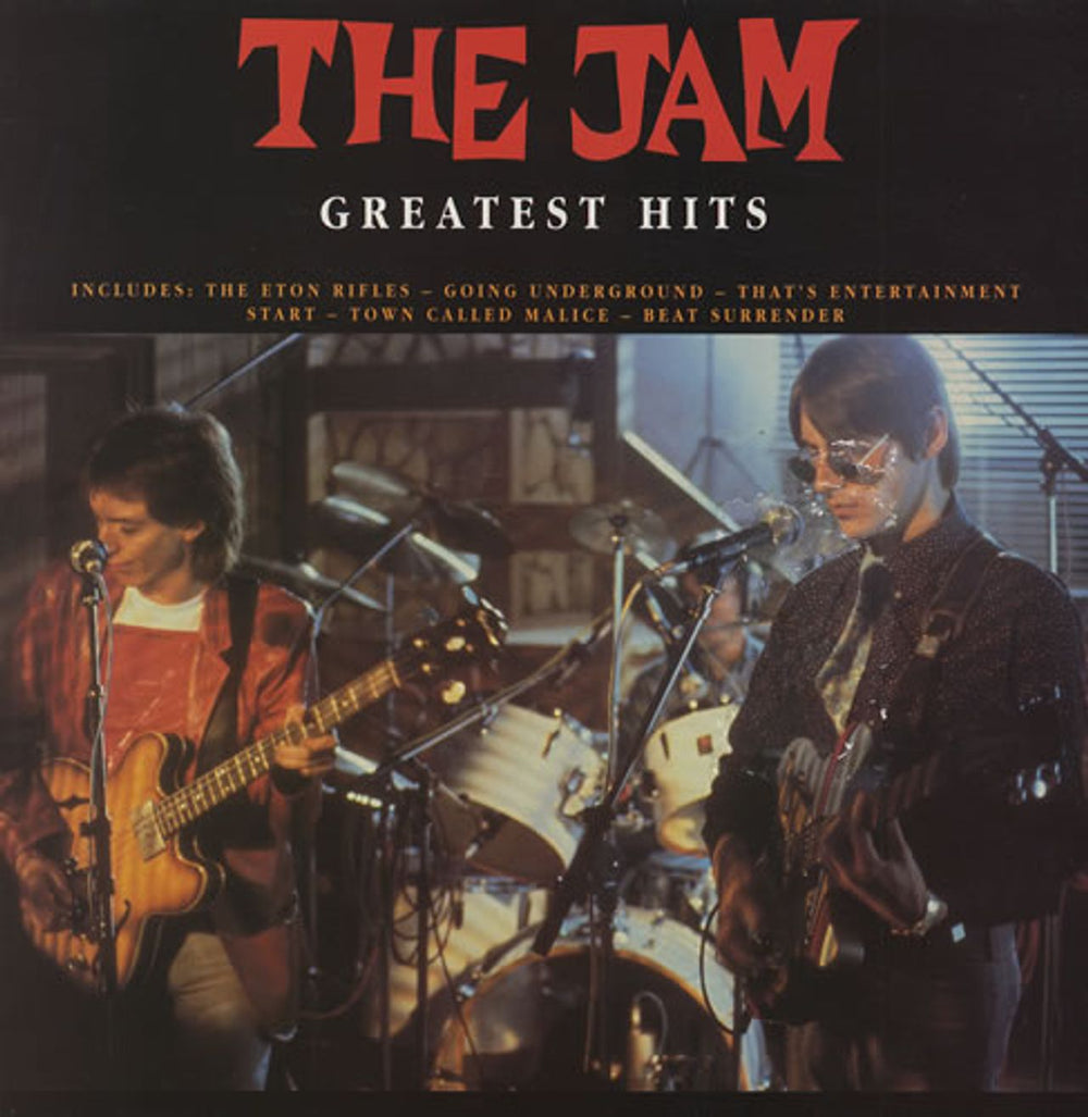 The Jam Greatest Hits - EX UK vinyl LP album (LP record) 849554-1