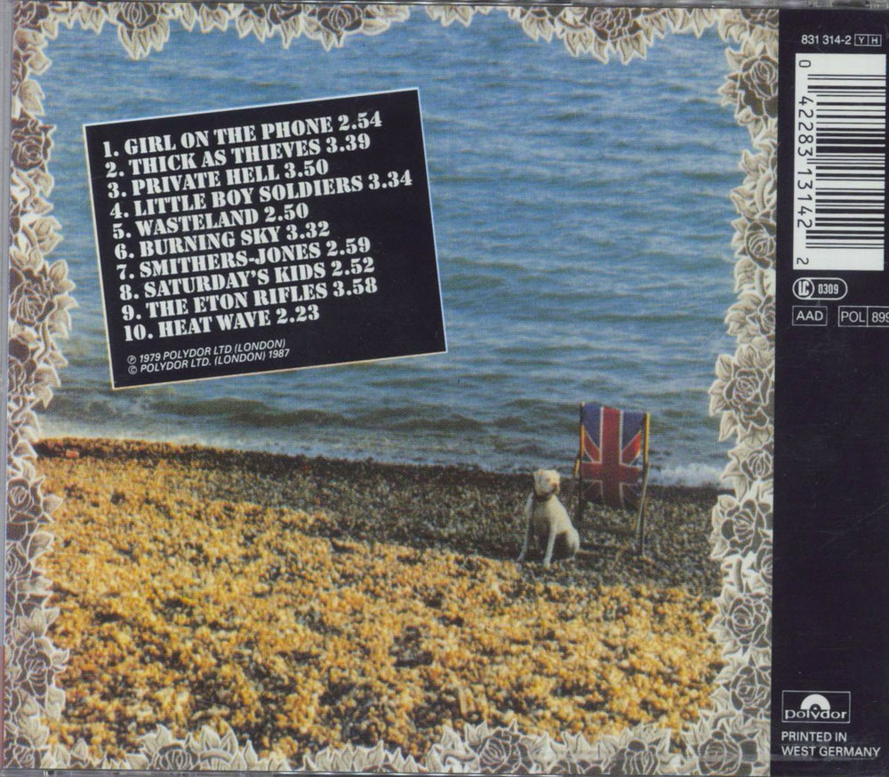 The Jam Setting Sons UK CD album (CDLP) 042283131422