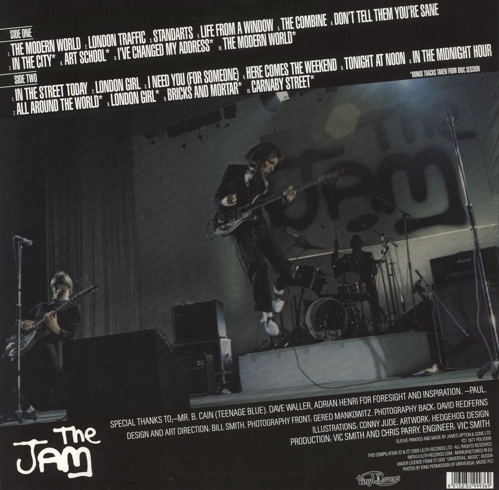 The Jam This Is The Modern World - Clear Vinyl UK vinyl LP album (LP record) 8013252999369