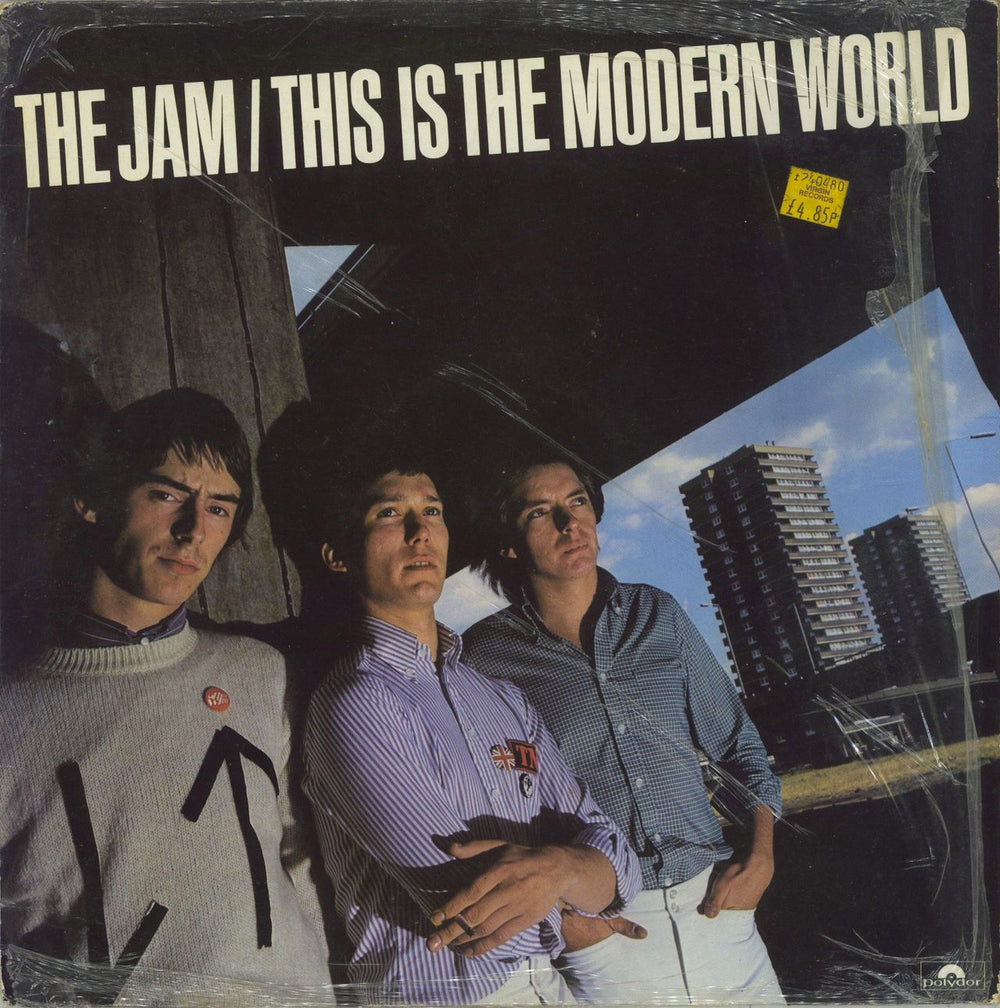 The Jam This Is The Modern World - Shrink UK vinyl LP album (LP record) 2383475