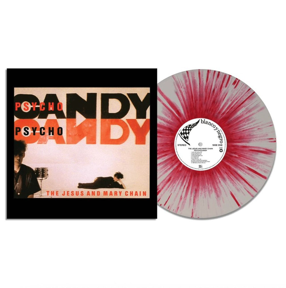 The Jesus & Mary Chain Psychocandy - National Album Day 2025 - Red & White Splatter Vinyl - Sealed UK vinyl LP album (LP record) 5021732842664