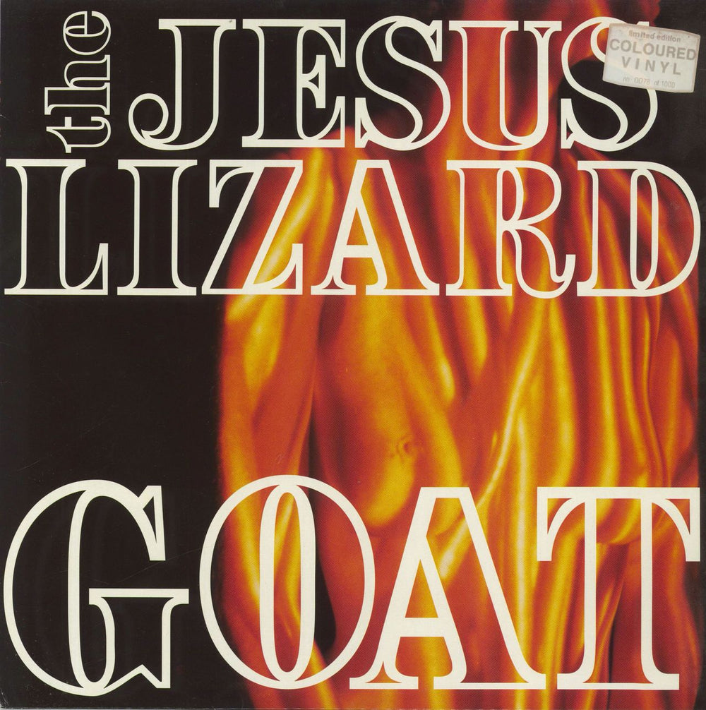 The Jesus Lizard Goat - Orange Marbled Vinyl US vinyl LP album (LP record) T&GLP#28