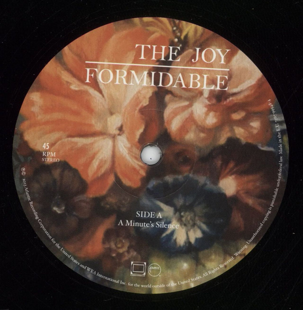 The Joy Formidable A Minute's Silence UK 12" vinyl single (12 inch record / Maxi-single) T7512AM742249