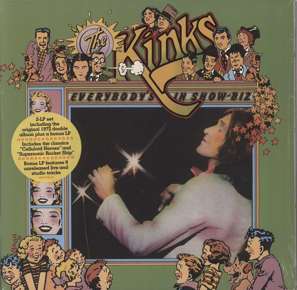 The Kinks Everybody's In Show-Biz: Legacy Edition - Sealed UK 3-LP vinyl record set (Triple LP Album) 88875193561