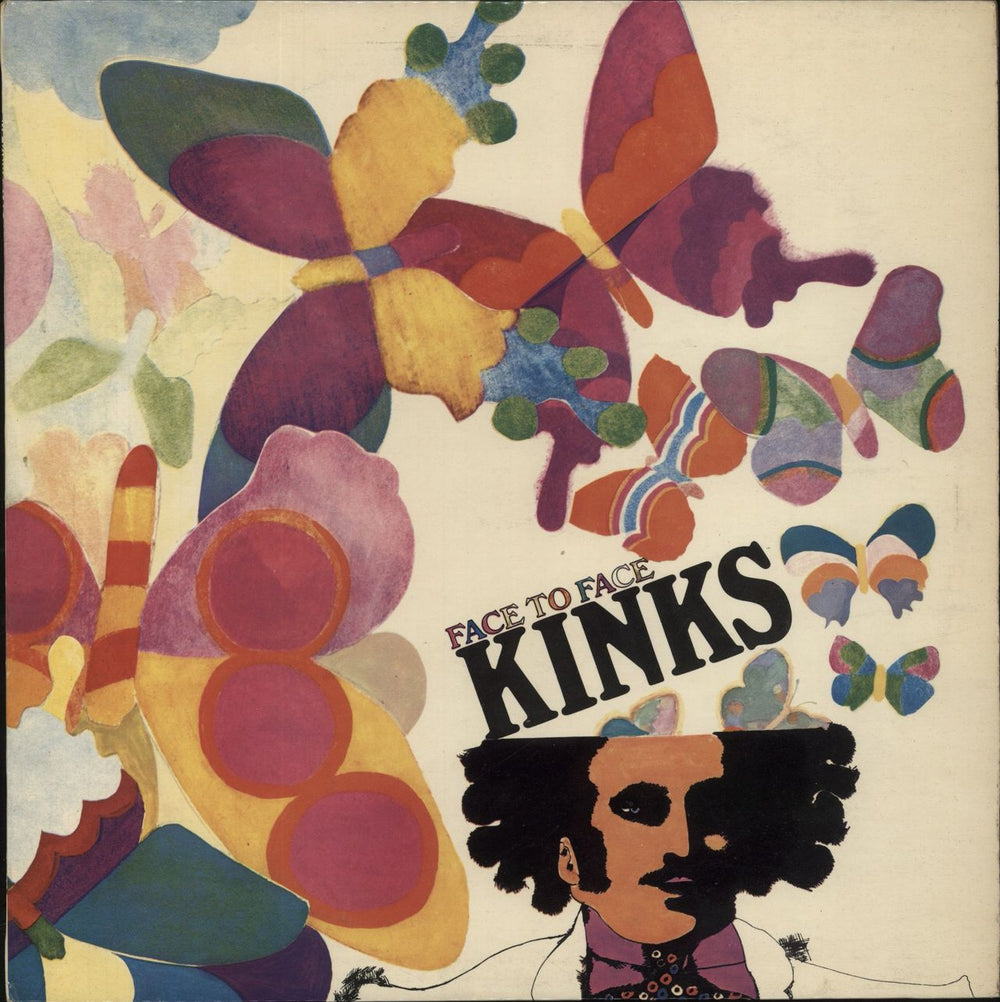 The Kinks Face To Face - 1st - G UK vinyl LP album (LP record) NPL18149