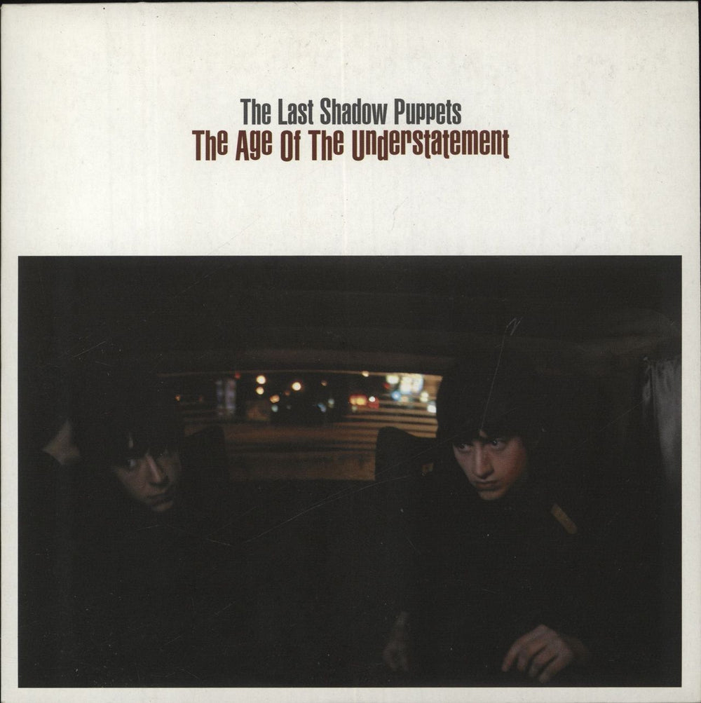 The Last Shadow Puppets The Age Of The Understatement - 1/2 UK 7" vinyl single (7 inch record / 45) RUG288