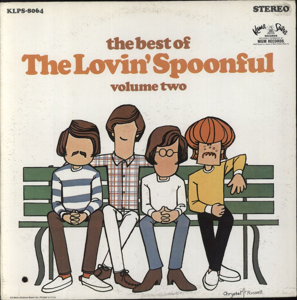 The Lovin' Spoonful The Best Of The Lovin' Spoonful Volume Two US vinyl LP album (LP record) KLPS-8064