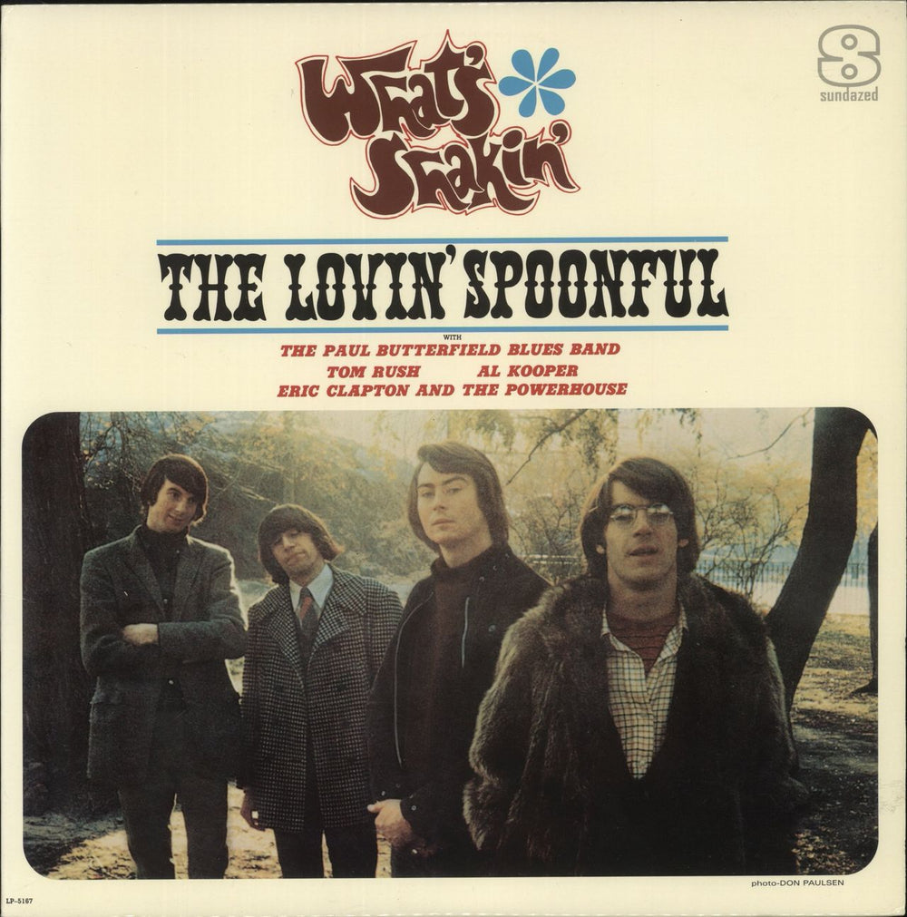 The Lovin' Spoonful What's Shakin' US vinyl LP album (LP record) LP-5167
