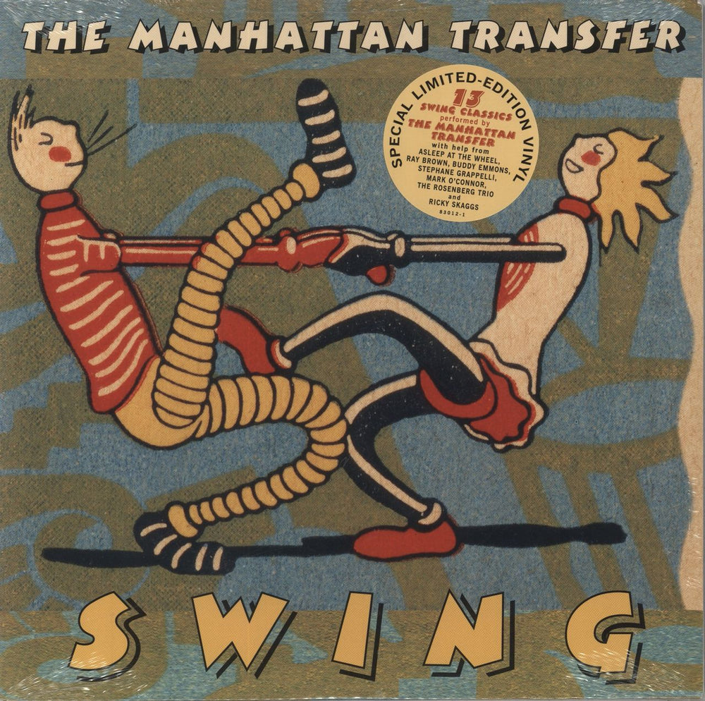 The Manhattan Transfer Swing - Sealed US vinyl LP album (LP record) 83012-1