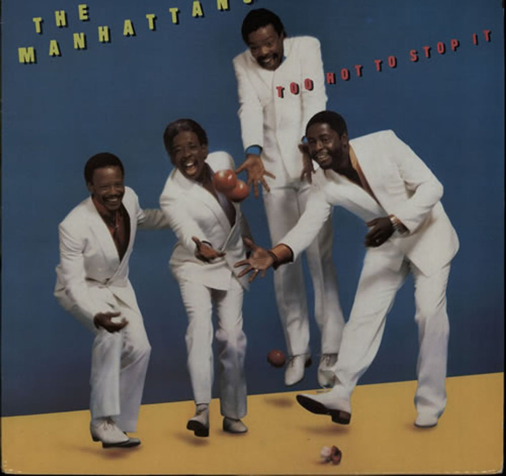 The Manhattans Too Hot To Stop It UK vinyl LP album (LP record) 26162