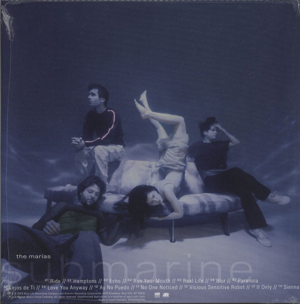 The Marías Submarine - Clear Vinyl - Sealed US vinyl LP album (LP record) 075678621918