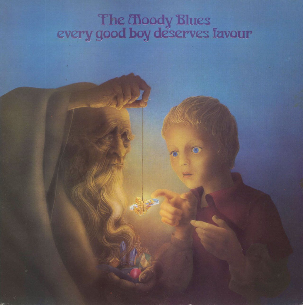 The Moody Blues Every Good Boy Deserves Favour Dutch vinyl LP album (LP record) THS5