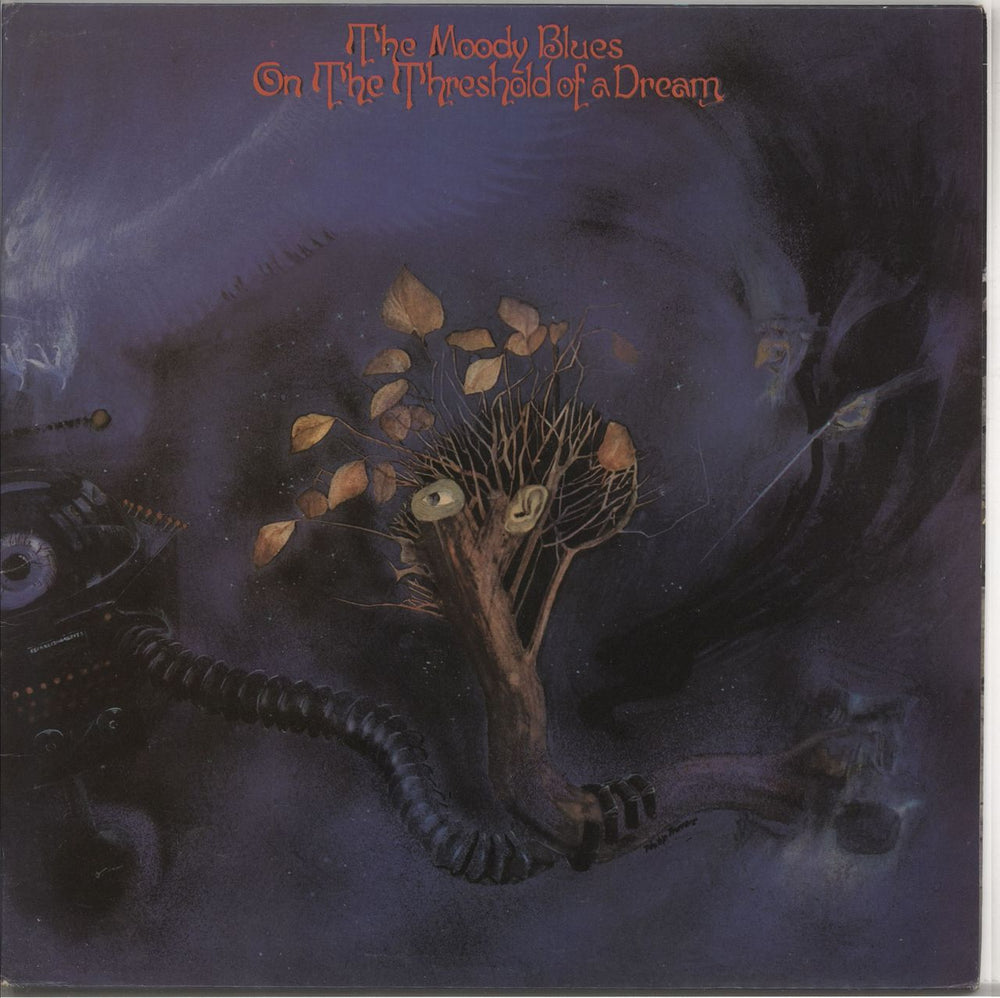 The Moody Blues On The Threshold Of A Dream - 4th UK vinyl LP album (LP record) SML1035