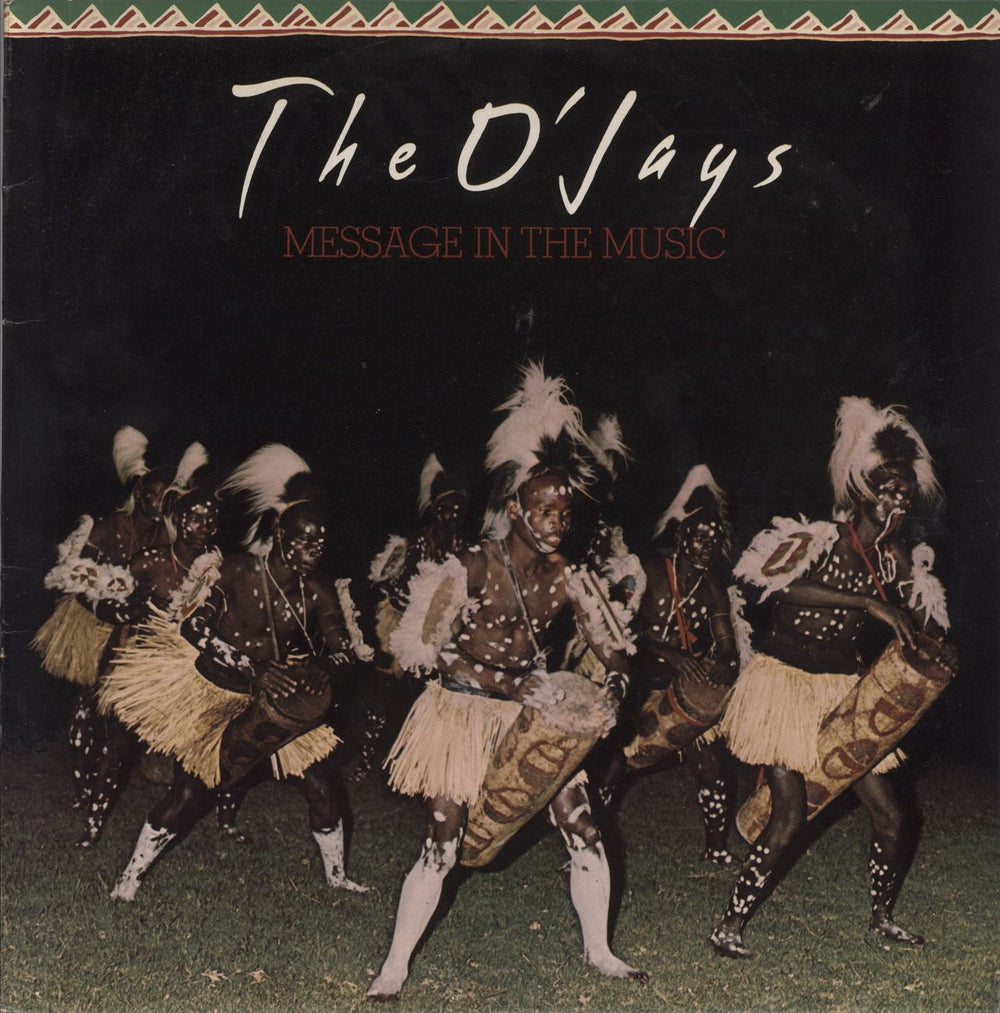 The O'Jays Message In The Music UK vinyl LP album (LP record) PIR81460