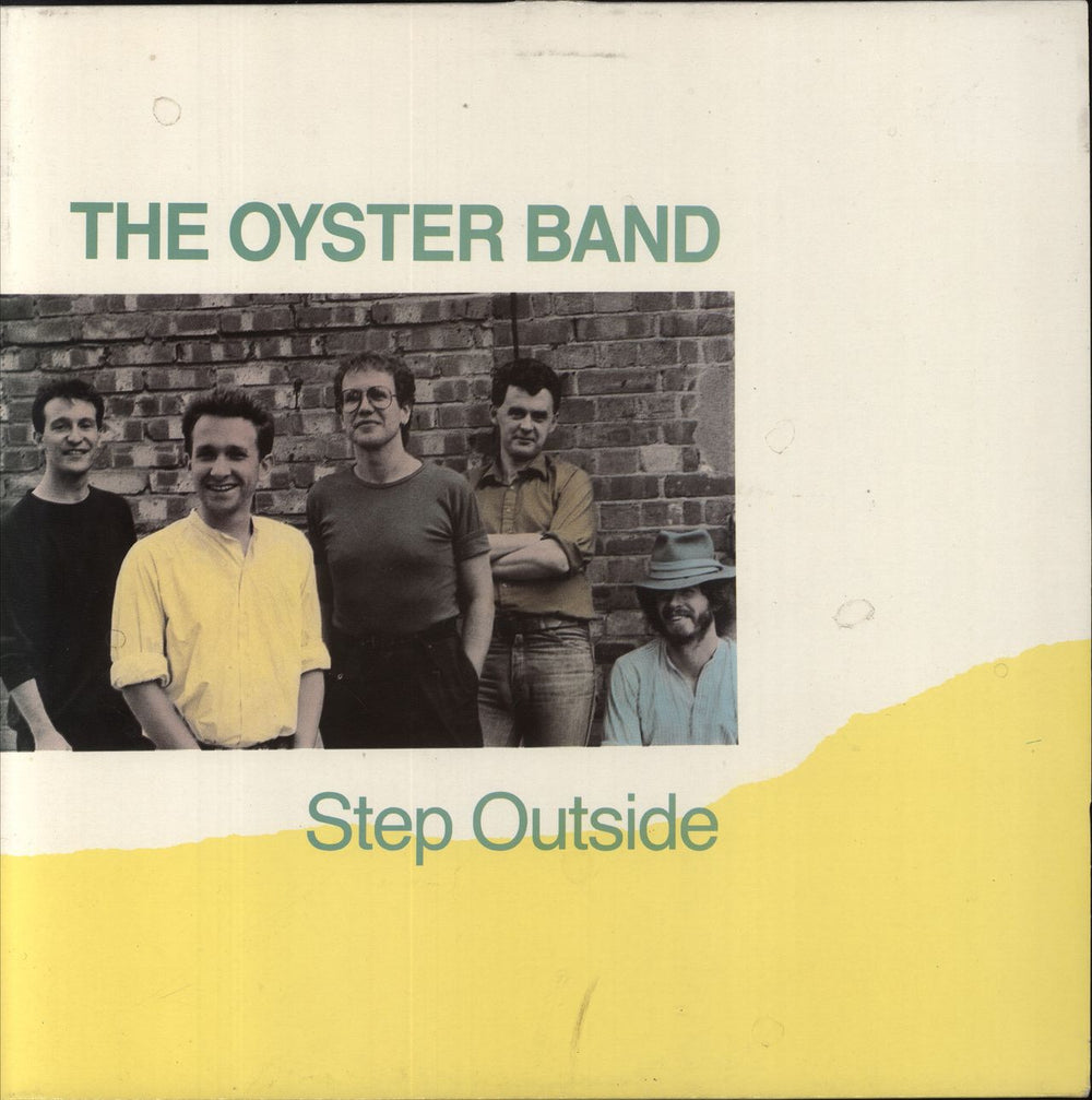 The Oyster Band Step Outside UK vinyl LP album (LP record) COOK001