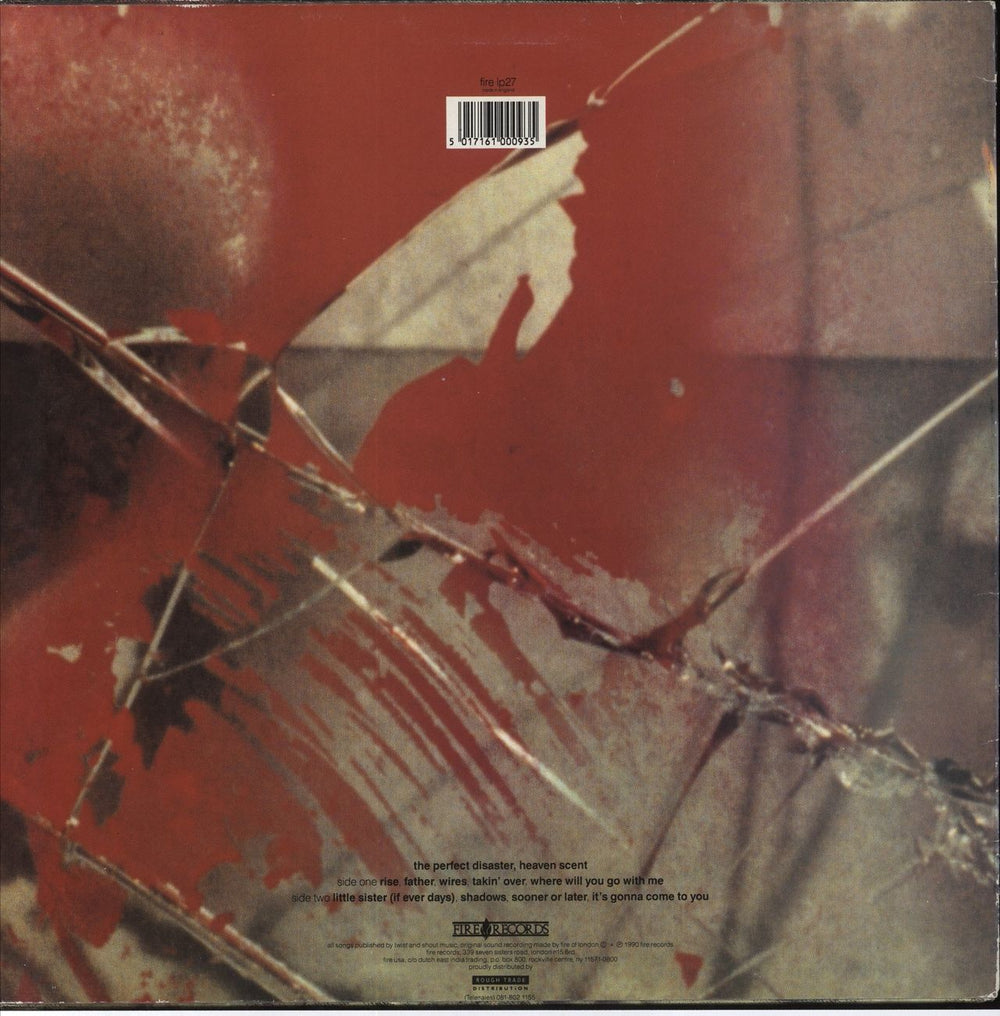 The Perfect Disaster Heaven Scent UK vinyl LP album (LP record) 5017161000935