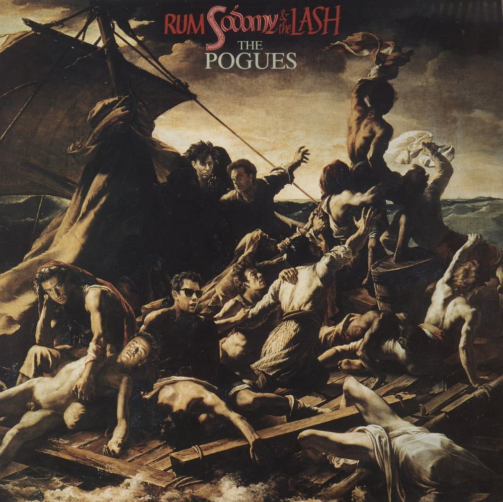 The Pogues Rum Sodomy & The Lash - EX UK vinyl LP album (LP record) SEEZ58